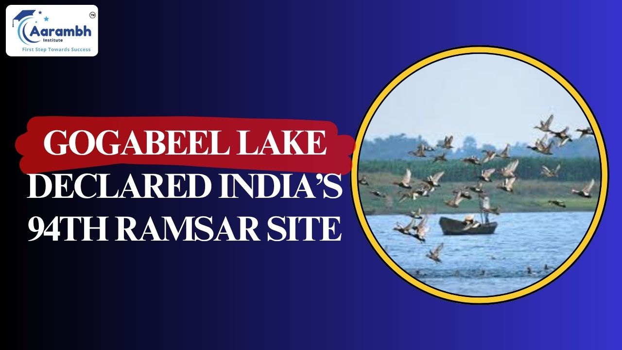 Read more about the article Gogabeel Lake Declared India’s 94th Ramsar Site