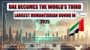 Read more about the article UAE Becomes the World’s Third-Largest Humanitarian Donor in 2025