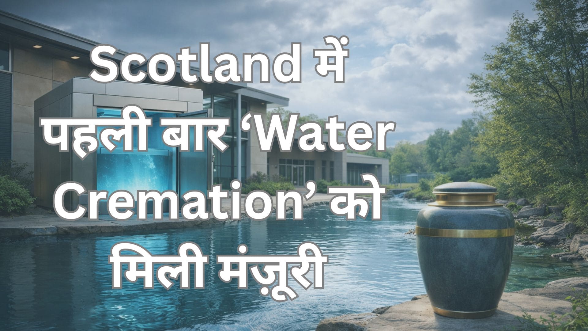 Read more about the article Scotland ने UK में पहली बार ‘Water Cremation’ को मंज़ूरी दी